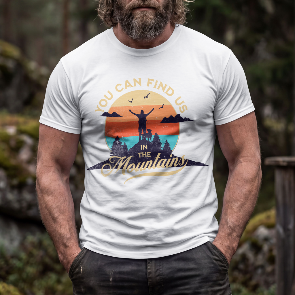 You Can Find Us in the Mountains Comfort Colors® T-Shirt